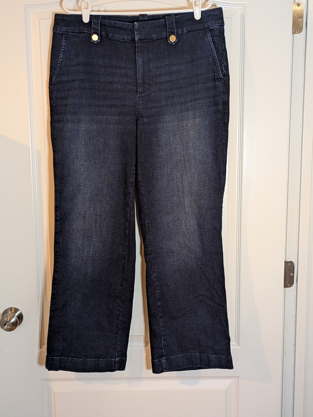Talbots Dark Indigo Sailor Style Denim